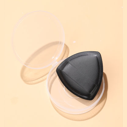 Wet and dry dual-use sponge makeup puff that does not absorb powder