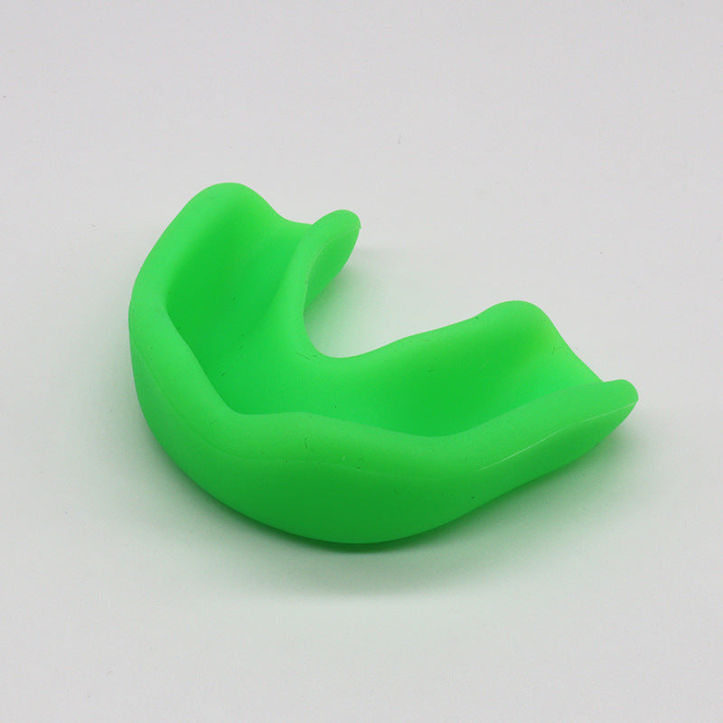 Non-molding Taekwondo Sanda silicone mouth guard