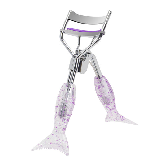 Mermaid Eyelash Curler Translucent Purple New Natural Curl Wide Angle Shape